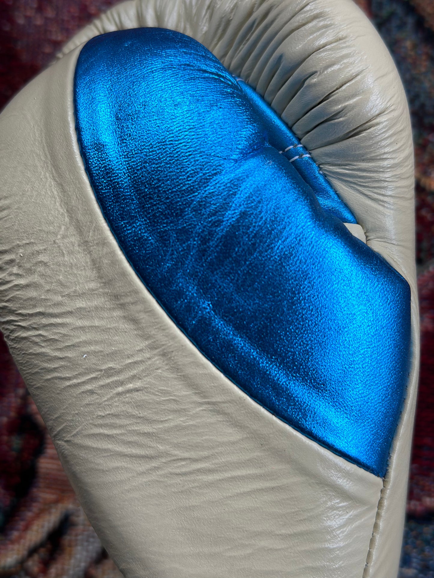 "Beach Brown/Blue" Pro-One - Sparring/Training Glove (LACE UP)