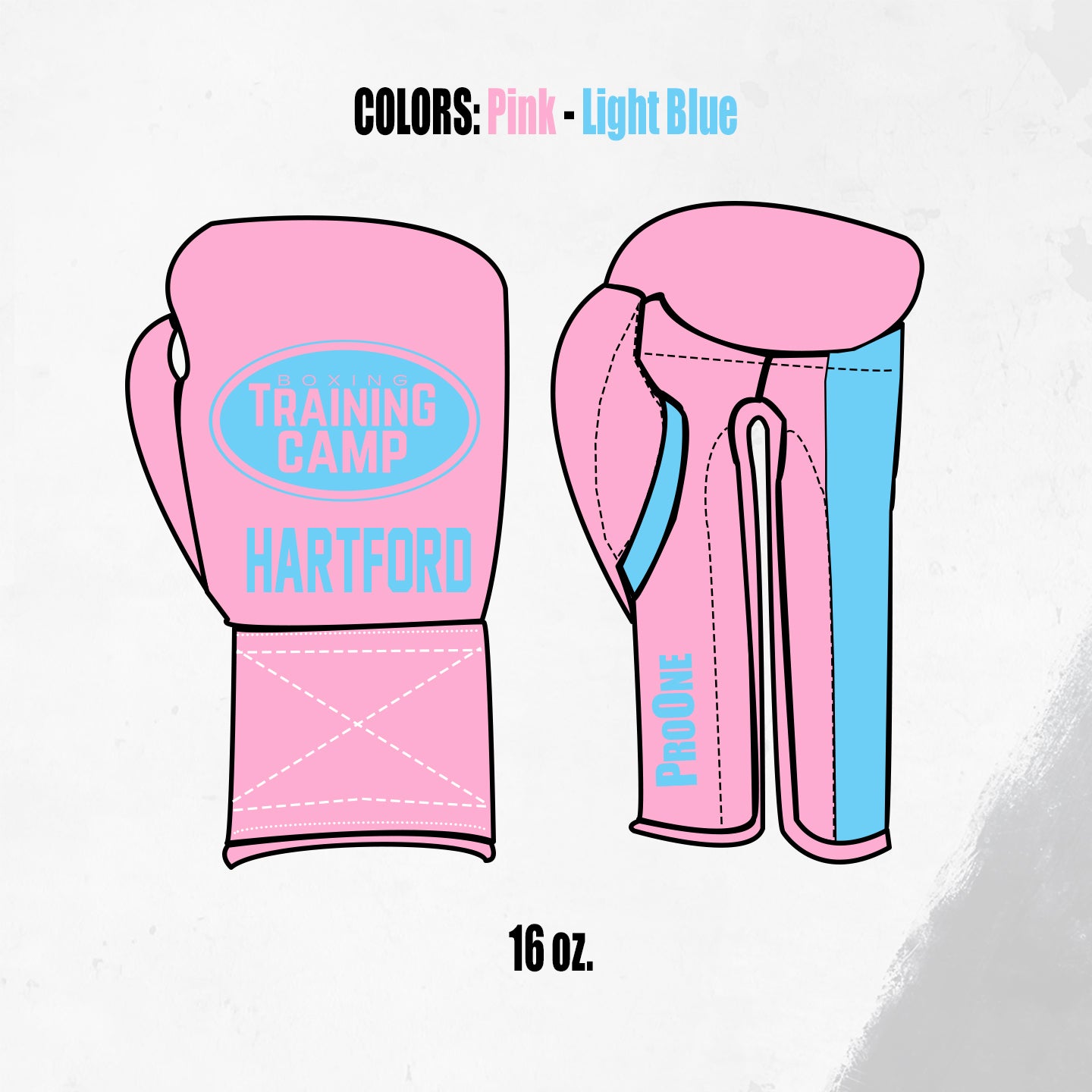 CUSTOM "ProOne" Sparring/Training Gloves (Lace Up/Velcro)