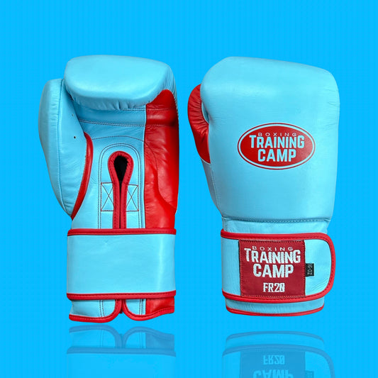 "Sky Blue" FR20 Training Gloves (Velcro)