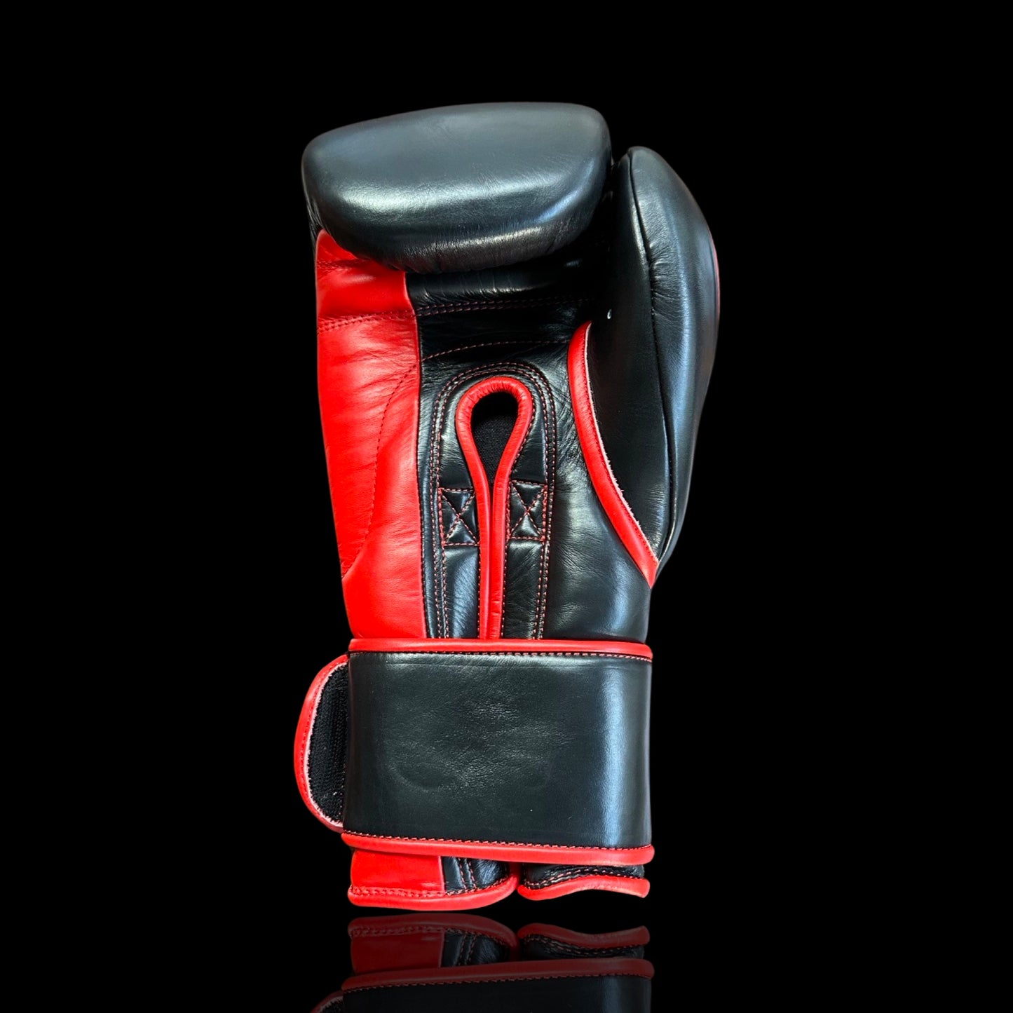 "Black/Red" ProOne Training Gloves (Velcro)