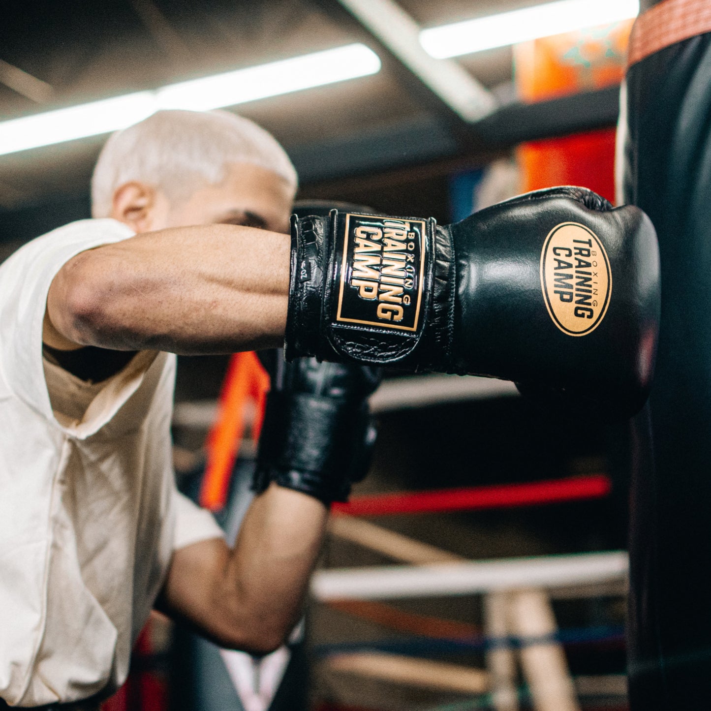 "Crocodile Black" ProOne Training Glove (Velcro)