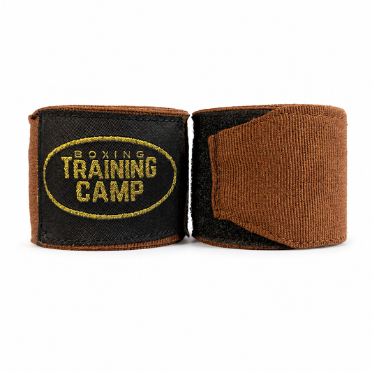 Pro Level Hand Wraps – Cognac Brown – 180 in