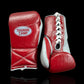 "Maroon/Grey" ProOne Sparring Glove (Lace Up)