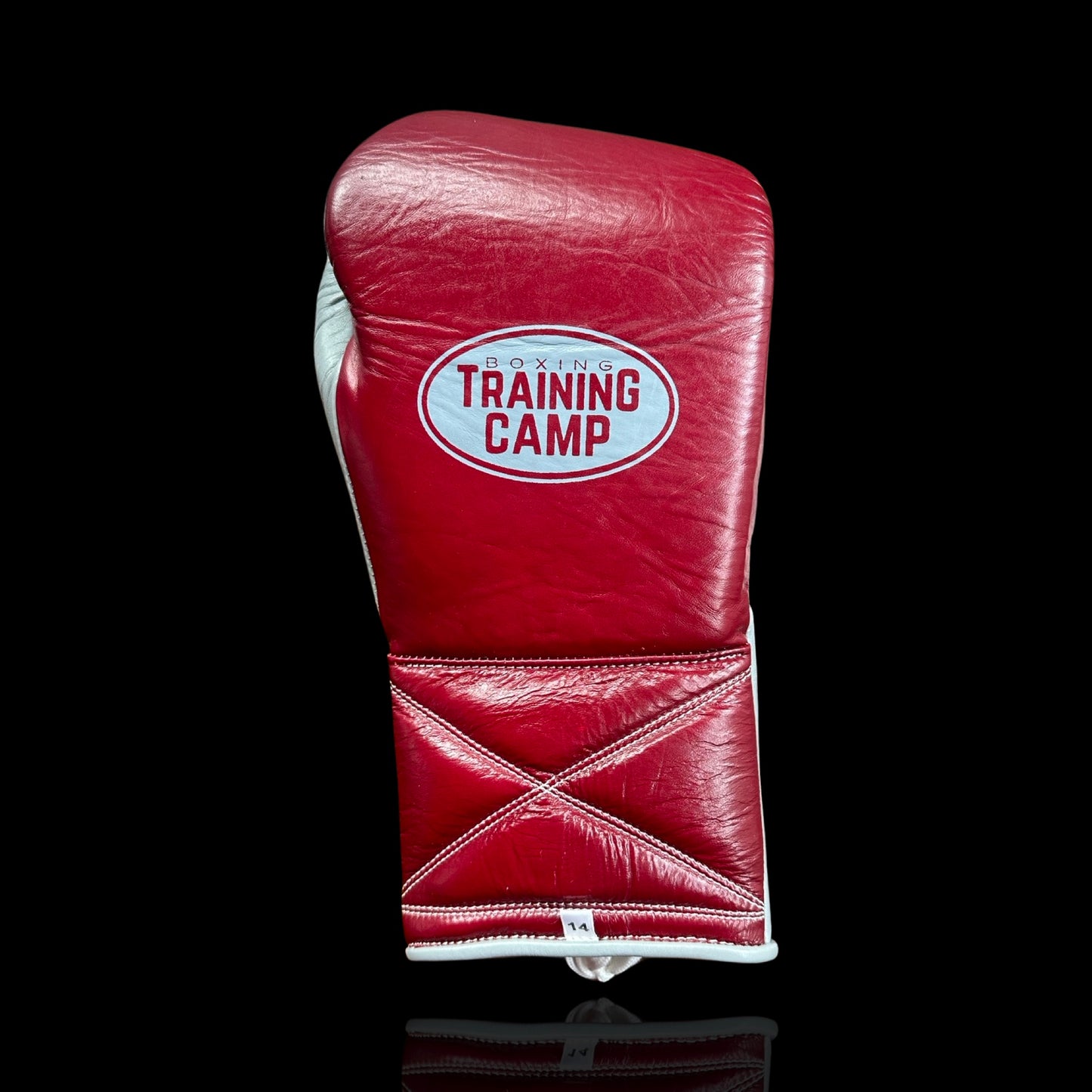 "Maroon/Grey" ProOne Sparring Glove (Lace Up)