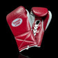 "Maroon/Grey" ProOne Sparring Glove (Lace Up)