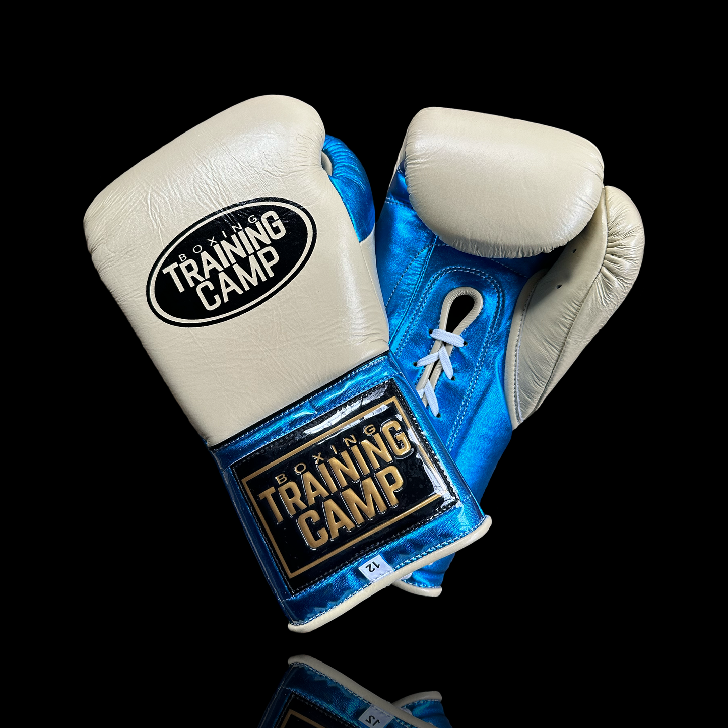 "Beach Brown/Blue" ProOne - Sparring/Training Glove (LACE UP)