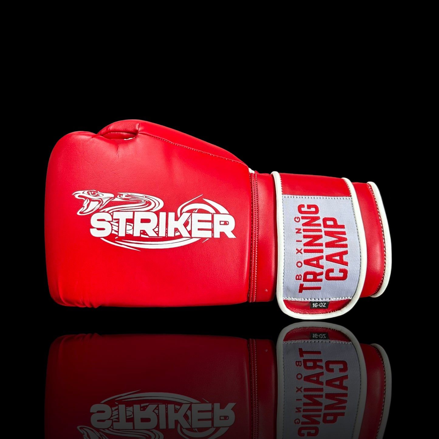 "Red/White" StrikerSeries Training Gloves (Velcro)