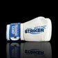 "White/Blue" StrikerSeries Training Gloves (Velcro)